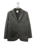 JACKMANジャックマン）の古着「Quilt Jersey Jacket」｜グレー