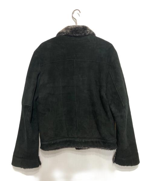 COMME CA DU MODE MEN（コムサデモードメン）COMME CA DU MODE MEN (コムサデモードメン) ムートンジャケット ブラック サイズ:Lの古着・服飾アイテム