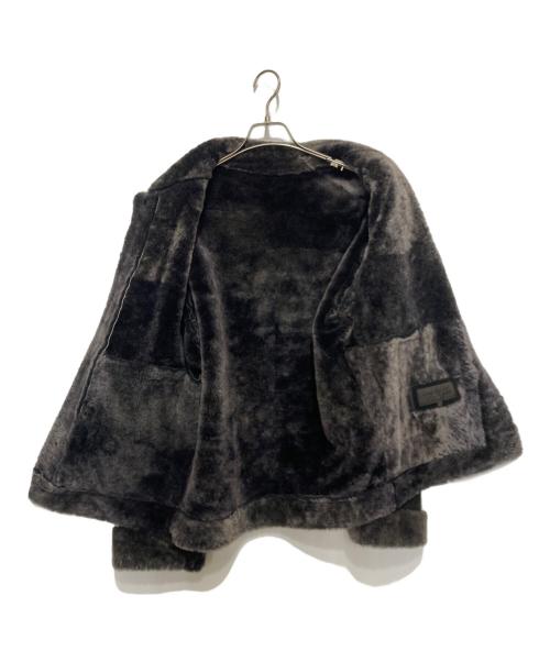 COMME CA DU MODE MEN（コムサデモードメン）COMME CA DU MODE MEN (コムサデモードメン) ムートンジャケット ブラック サイズ:Lの古着・服飾アイテム
