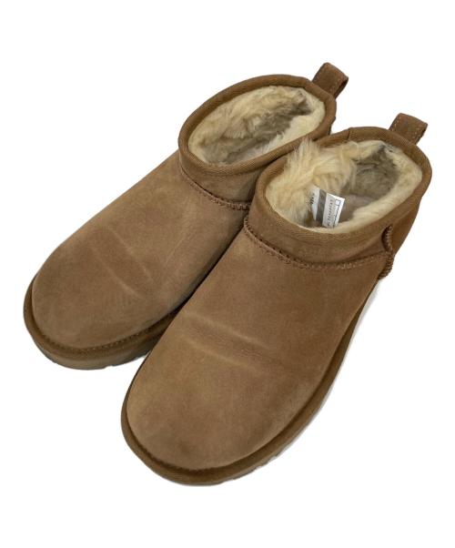 UGG（アグ）UGG (アグ) Classic Ultra Mini ブラウン サイズ:24cmの古着・服飾アイテム
