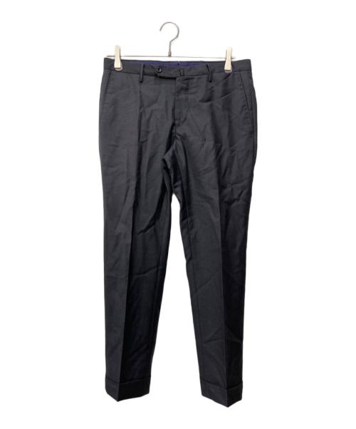 INCOTEX（インコテックス）INCOTEX (インコテックス) スリムフィットセンタープレスパンツ グレー サイズ:46の古着・服飾アイテム