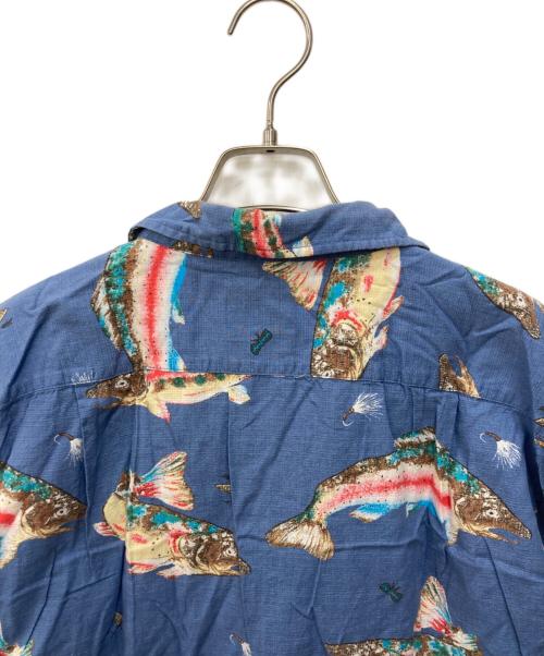 Patagonia（パタゴニア）Patagonia (パタゴニア) アロハシャツ ブルー サイズ:Mの古着・服飾アイテム