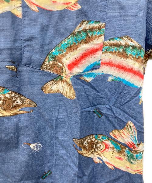 Patagonia（パタゴニア）Patagonia (パタゴニア) アロハシャツ ブルー サイズ:Mの古着・服飾アイテム