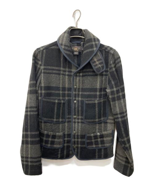 RRL（ダブルアールエル）RRL (ダブルアールエル) ショールカラーウールジャケット グレー サイズ:XSの古着・服飾アイテム