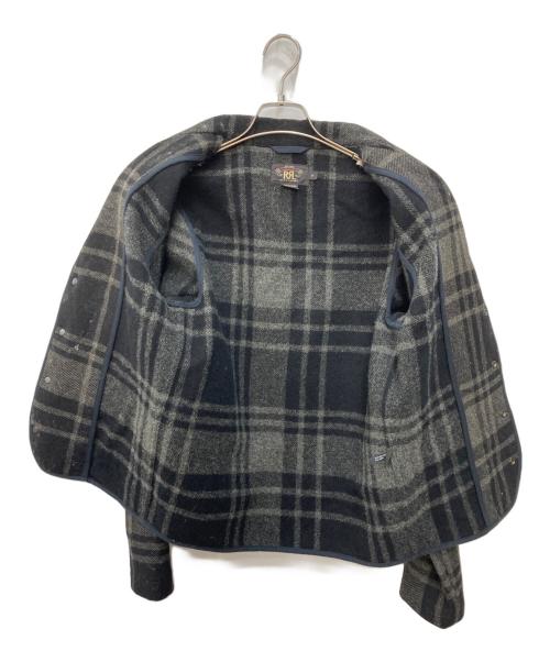 RRL（ダブルアールエル）RRL (ダブルアールエル) ショールカラーウールジャケット グレー サイズ:XSの古着・服飾アイテム