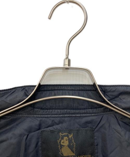 Hysteric Glamour（ヒステリックグラマー）Hysteric Glamour (ヒステリックグラマー) プリマロフトレーシングジャケット ブラック サイズ:Sの古着・服飾アイテム