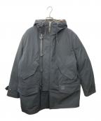COACHコーチ）の古着「ダウンライナー付3WAYミリタリーコート」｜ブラック