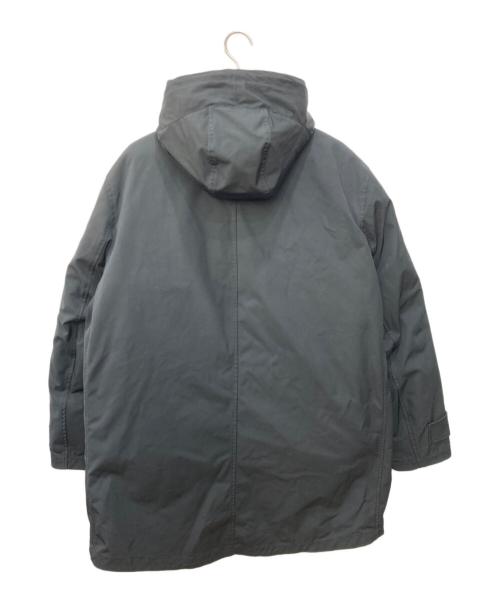 COACH（コーチ）COACH (コーチ) ダウンライナー付3WAYミリタリーコート ブラック サイズ:Lの古着・服飾アイテム