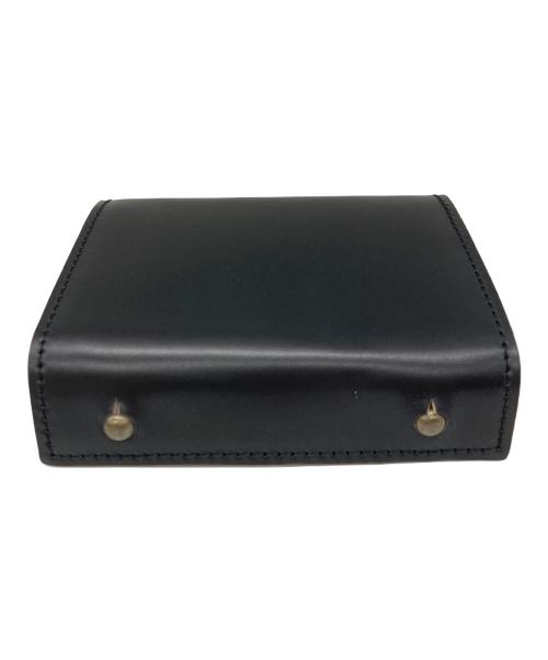 M+（エムピウ）m+ (エムピウ) millefoglieⅡ CORDOVAN27 ブラック 未使用品の古着・服飾アイテム