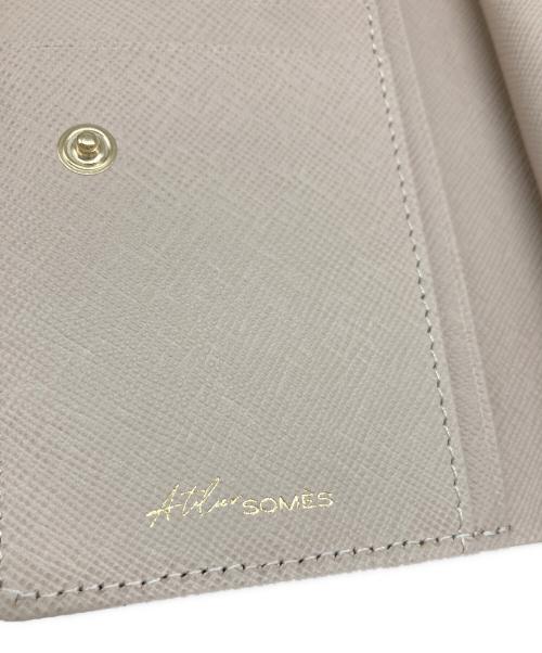 SOMES（ソメス）SOMES (ソメス) ピルエット LF折財布 ベージュ サイズ:不明の古着・服飾アイテム