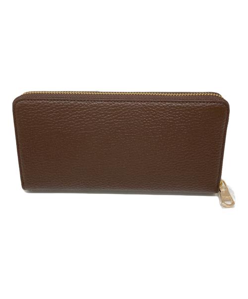 russet（ラシット）russet (ラシット) モノグラムプレートラウンドジップウォレット ブラウン サイズ:不明 未使用品の古着・服飾アイテム