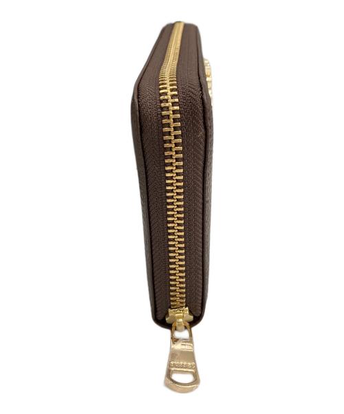 russet（ラシット）russet (ラシット) モノグラムプレートラウンドジップウォレット ブラウン サイズ:不明 未使用品の古着・服飾アイテム