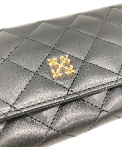 russet（ラシット）russet (ラシット) キルティングレザーウォレット ブラック 未使用品の古着・服飾アイテム