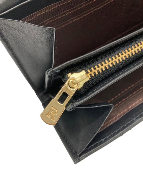 russet（ラシット）russet (ラシット) キルティングレザーウォレット ブラック 未使用品の古着・服飾アイテム