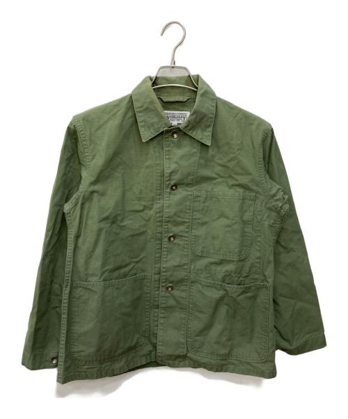 Engineered Garments（エンジニアドガーメンツ）Engineered Garments (エンジニアドガーメンツ) ユーティリティジャケット グリーン サイズ:XSの古着・服飾アイテム