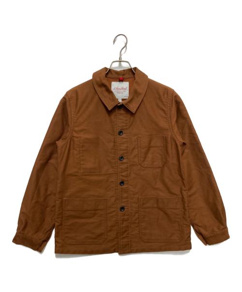 Le SansPareil（ルサンパレイユ）Le SansPareil (ルサンパレイユ) Cotton Twill Traditional Coverall ブラウン サイズ:36の古着・服飾アイテム