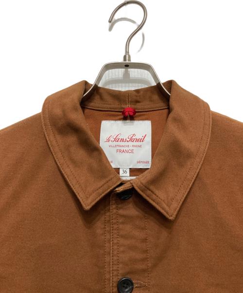 Le SansPareil（ルサンパレイユ）Le SansPareil (ルサンパレイユ) Cotton Twill Traditional Coverall ブラウン サイズ:36の古着・服飾アイテム