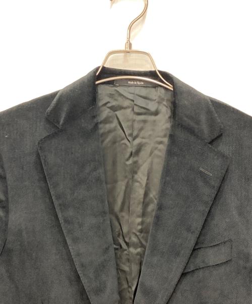 ERMENEGILDO ZEGNA（エルメネジルド・ゼニア）Ermenegildo Zegna (エルメネジルド・ゼニア) テーラードジャケット ブラック サイズ:不明　の古着・服飾アイテム