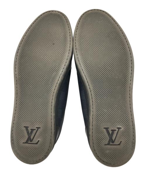LOUIS VUITTON（ルイ ヴィトン）LOUIS VUITTON (ルイ ヴィトン) ルクセンブルクラインスニーカー ブラック サイズ:7 1/2の古着・服飾アイテム