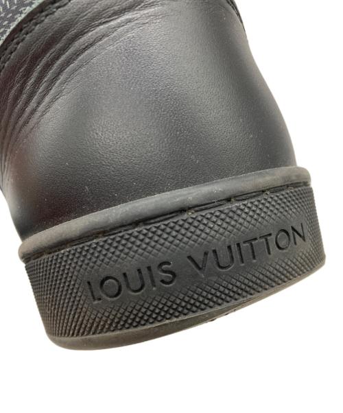 LOUIS VUITTON（ルイ ヴィトン）LOUIS VUITTON (ルイ ヴィトン) ルクセンブルクラインスニーカー ブラック サイズ:7 1/2の古着・服飾アイテム