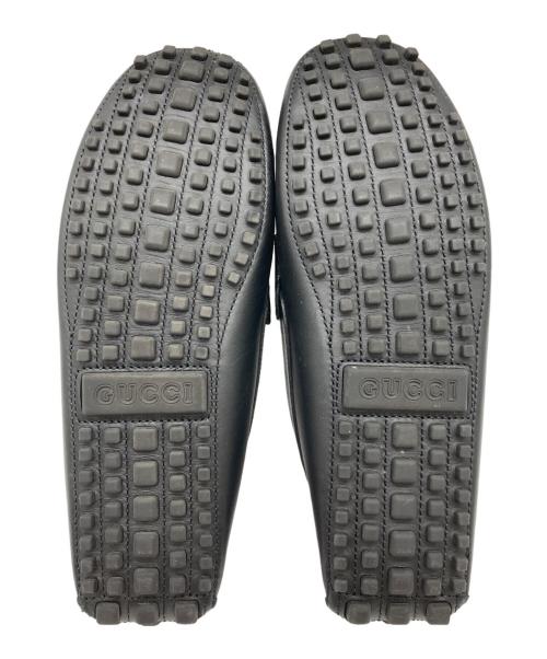 GUCCI（グッチ）GUCCI (グッチ) Gドライビングシューズ ブラック サイズ:8の古着・服飾アイテム