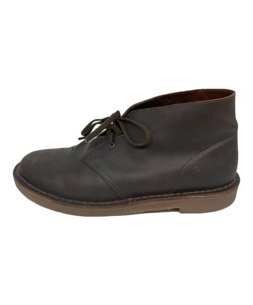 CLARKS（クラークス）CLARKS (クラークス) BUSHACRE 3 チャッカーブーツ ブラウン サイズ:SIZE 91/2　Mの古着・服飾アイテム