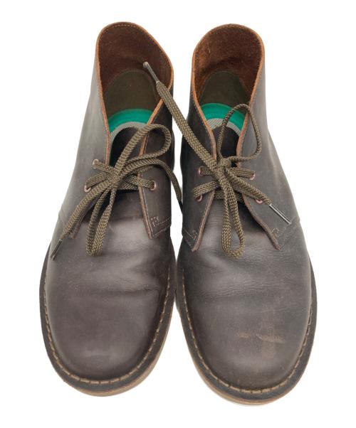 CLARKS（クラークス）CLARKS (クラークス) BUSHACRE 3 チャッカーブーツ ブラウン サイズ:SIZE 91/2　Mの古着・服飾アイテム