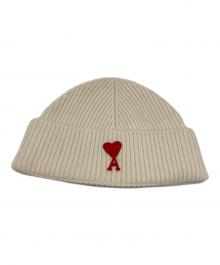 ami（アミ）の古着「ニット帽」｜ホワイト