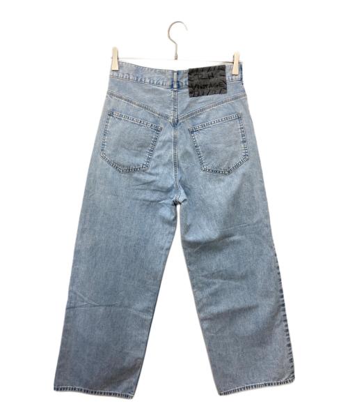 R.H.Vintage（ロンハーマン・ヴィンテージ）R.H.Vintage (ロンハーマン・ヴィンテージ) ワイドデニムパンツ インディゴ サイズ:23の古着・服飾アイテム