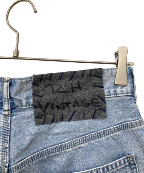 R.H.Vintage（ロンハーマン・ヴィンテージ）R.H.Vintage (ロンハーマン・ヴィンテージ) ワイドデニムパンツ インディゴ サイズ:23の古着・服飾アイテム