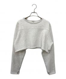 SEA（シー）の古着「FOOTBALL ショートスウェット」｜グレー