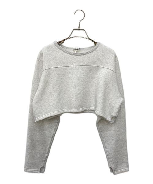 SEA（シー）SEA (シー) FOOTBALL ショートスウェット グレー サイズ:Freeの古着・服飾アイテム