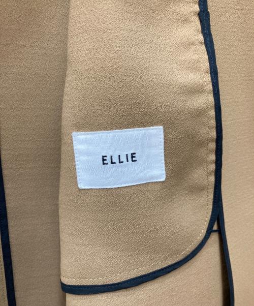ELLIE（エリー）ELLIE (エリー) スリーブレスコート ベージュ サイズ:F 未使用品の古着・服飾アイテム