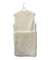 Gypsohila (ジプソフィア) Wool Mohair Teddy Vest アイボリー サイズ:FREE 未使用品：12000円