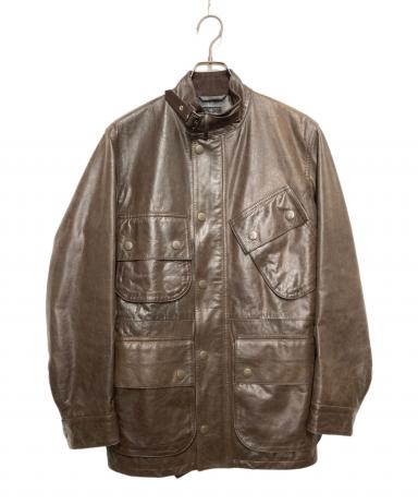 け*ょ様 90s archive Paul Smith ポールスミス レザージャ 中古・古着通販】PS Paul Smith (PSポールスミス) シープレザー