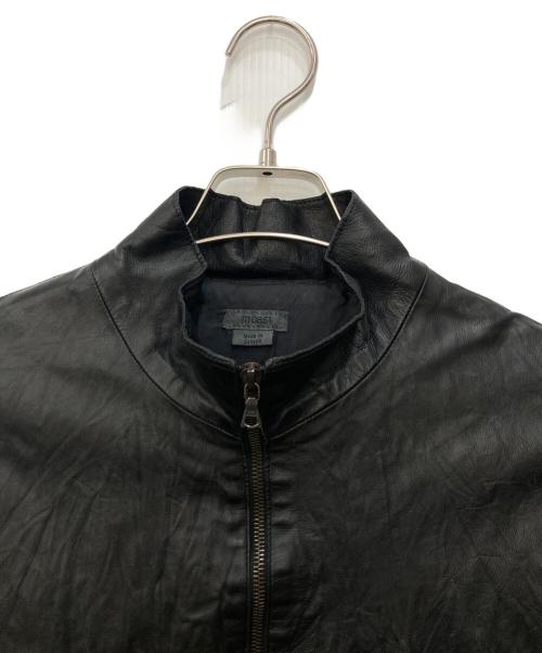 MO851（MO851）MO851 (MO851) レザージャケット ブラック サイズ:Sの古着・服飾アイテム