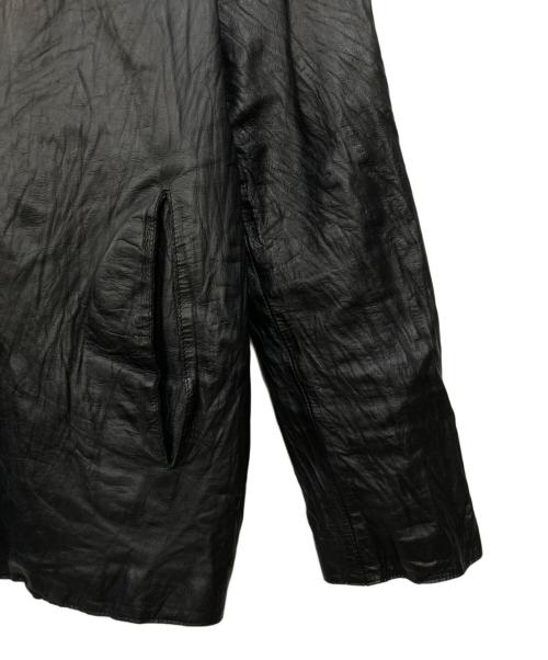 MO851（MO851）MO851 (MO851) レザージャケット ブラック サイズ:Sの古着・服飾アイテム