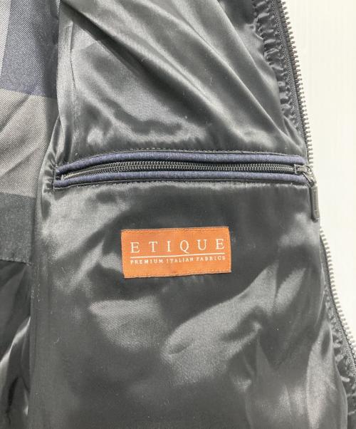 BLACK LABEL CRESTBRIDGE（ブラックレーベル クレストブリッジ）BLACK LABEL CRESTBRIDGE (ブラックレーベル クレストブリッジ) ETIQUE ダウンジャケット ネイビー サイズ:Ⅿの古着・服飾アイテム