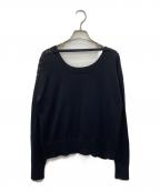 DIESELディーゼル）の古着「デザインニット」｜ブラック