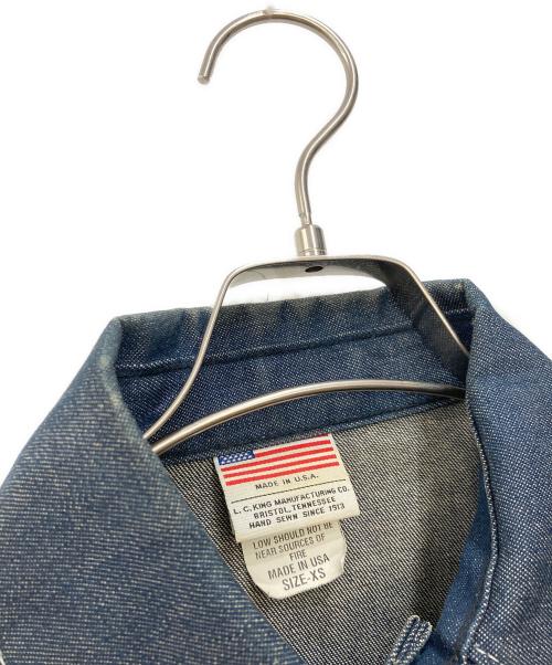 Pointer（ポインター）POINTER (ポインター) デニムカバーオール インディゴ サイズ:XSの古着・服飾アイテム