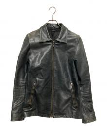 SCHAFFEN（シャッフェン）の古着「レザージャケット」｜ブラック