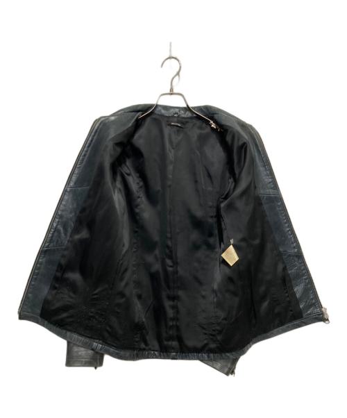 SCHAFFEN（シャッフェン）SCHAFFEN (シャッフェン) レザージャケット ブラック サイズ:1の古着・服飾アイテム