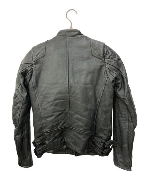 Schott（ショット）Schott (ショット) キルティングパッドライダースジャケット ブラック サイズ:XSの古着・服飾アイテム