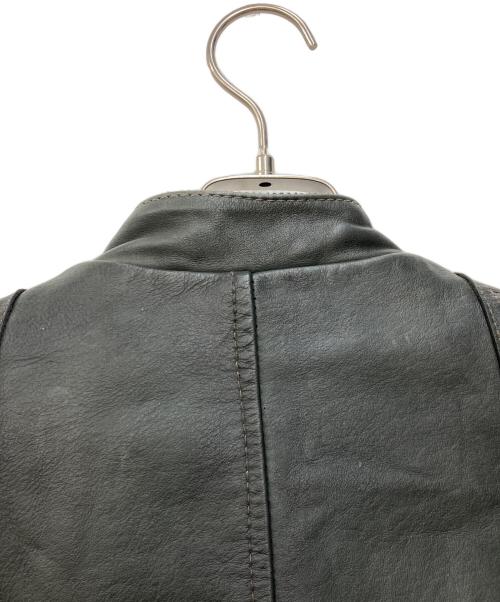 Schott（ショット）Schott (ショット) キルティングパッドライダースジャケット ブラック サイズ:XSの古着・服飾アイテム