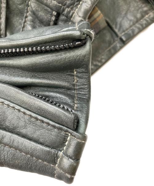 Schott（ショット）Schott (ショット) キルティングパッドライダースジャケット ブラック サイズ:XSの古着・服飾アイテム