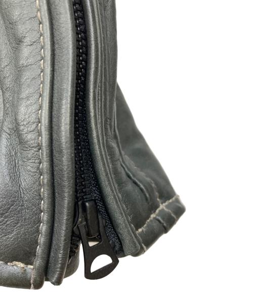 Schott（ショット）Schott (ショット) キルティングパッドライダースジャケット ブラック サイズ:XSの古着・服飾アイテム