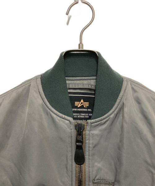 ALPHA（アルファ）ALPHA (アルファ) MA-1ジャケット オリーブ サイズ:SIZE XSの古着・服飾アイテム