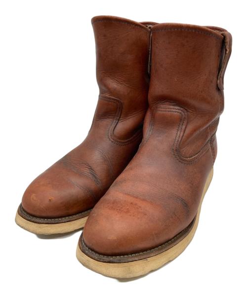 RED WING（レッドウィング）RED WING (レッドウィング) ペコスブーツ ブラウン サイズ:9Eの古着・服飾アイテム