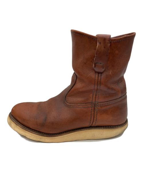 RED WING（レッドウィング）RED WING (レッドウィング) ペコスブーツ ブラウン サイズ:9Eの古着・服飾アイテム