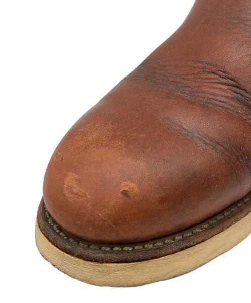 RED WING（レッドウィング）RED WING (レッドウィング) ペコスブーツ ブラウン サイズ:9Eの古着・服飾アイテム